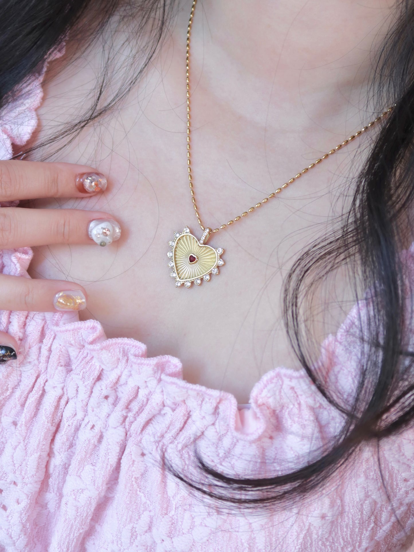 Radiant Heart Necklace