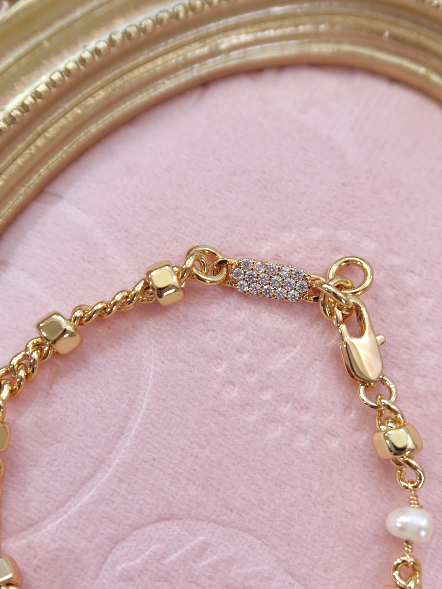 Luxe Natural Pearl Bracelet